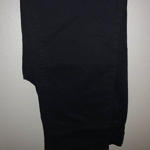 Black Levi pants, no rips